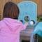 KidKraft 5-in-1 Toddler Sports Climber with Slide, Soccer Goal, Basketball Hoop, Baseball Target & 3 Balls Set